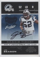 2007 Playoff Contenders Rookie Ticket Jon Beason #173 Rookie Auto RC 0k0