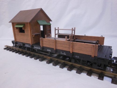 4061 LGB D&RGW Flat Car custom G Scale | eBay