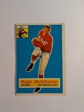 1956 Topps Football Hugh McElhenny San Francisco 49ers Halfback Card #50 VG+