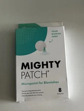 Mighty Patch Micropoint for Blemishes Hero Cosmetics Hydrocolloid 8 Pcs BB 05/27
