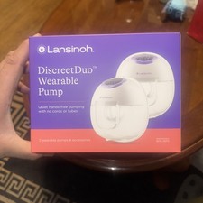Lansinoh Discreet Duo Wearable Breast Pump 2 Hands Free - Read Description
