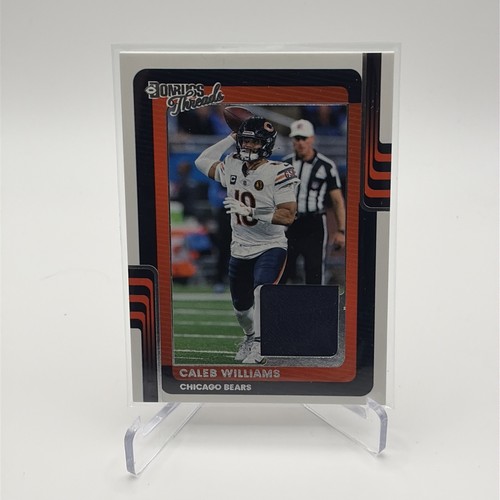 Caleb Williams #DTH-CWS 2025 Panini Donruss Threads card