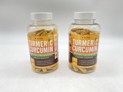 DACHA Turmeric Curcumin Supplement - 1500mg - Joint Support Turmeric - 2 pack