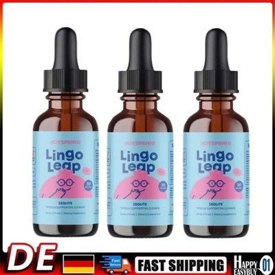 1/2/3PCS Lingo Leap Children's Drops - Zeolite Detox for Speech Delays Therapy`