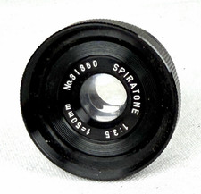 Vintage Spiratone 50mm f/3.5 Enlarging Lens Made in Japan Parts/Repair Hazy