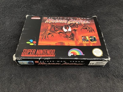 Super Nintendo Maximum Carnage EUR Sehr Guter Zustand