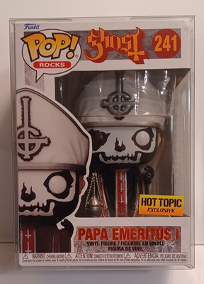Funko Pop Rocks Ghost Papa Emeritus I #241 Hot Topic Exclusive Brand New