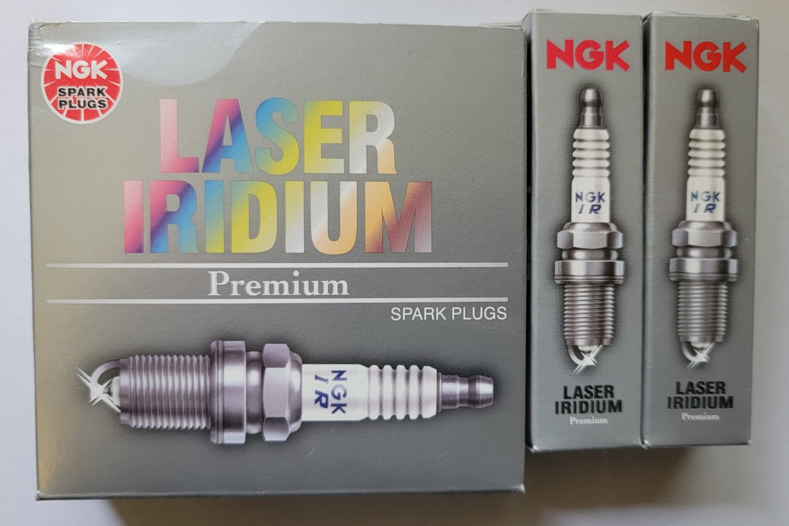 Set of 6 NGK Laser Iridium Spark Plugs Tip Standard 0.032in ILFR6G-E 4212