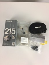 Open Box Shure SE215 Single Driver In-Ear Monitors, Clear