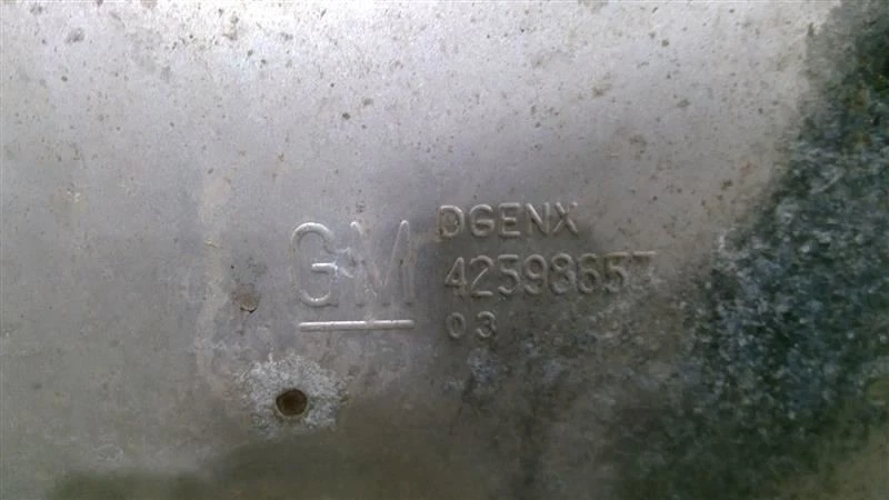 Conjunto de sistema de tubo de escape del motor Buick Encore GX 2020-2024 42598657 Foto 3 de 4