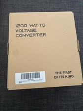 1200 Watt Voltage Converter 220V to 110V for Step Down Transformer for travel