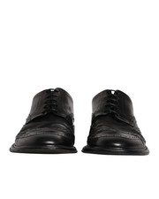 Preloved dolce & gabbana Classic Wingtip Oxford Leather Shoes Men Black Formal