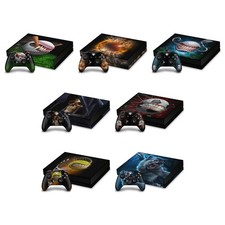OFFICIAL TOM WOOD MONSTERS  HORRORS VINYL SKIN FOR ONE X CONSOLE AND CONTROLLER
