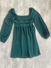 Hunter Green Women’s Medium Dress Shein Long Sleeves