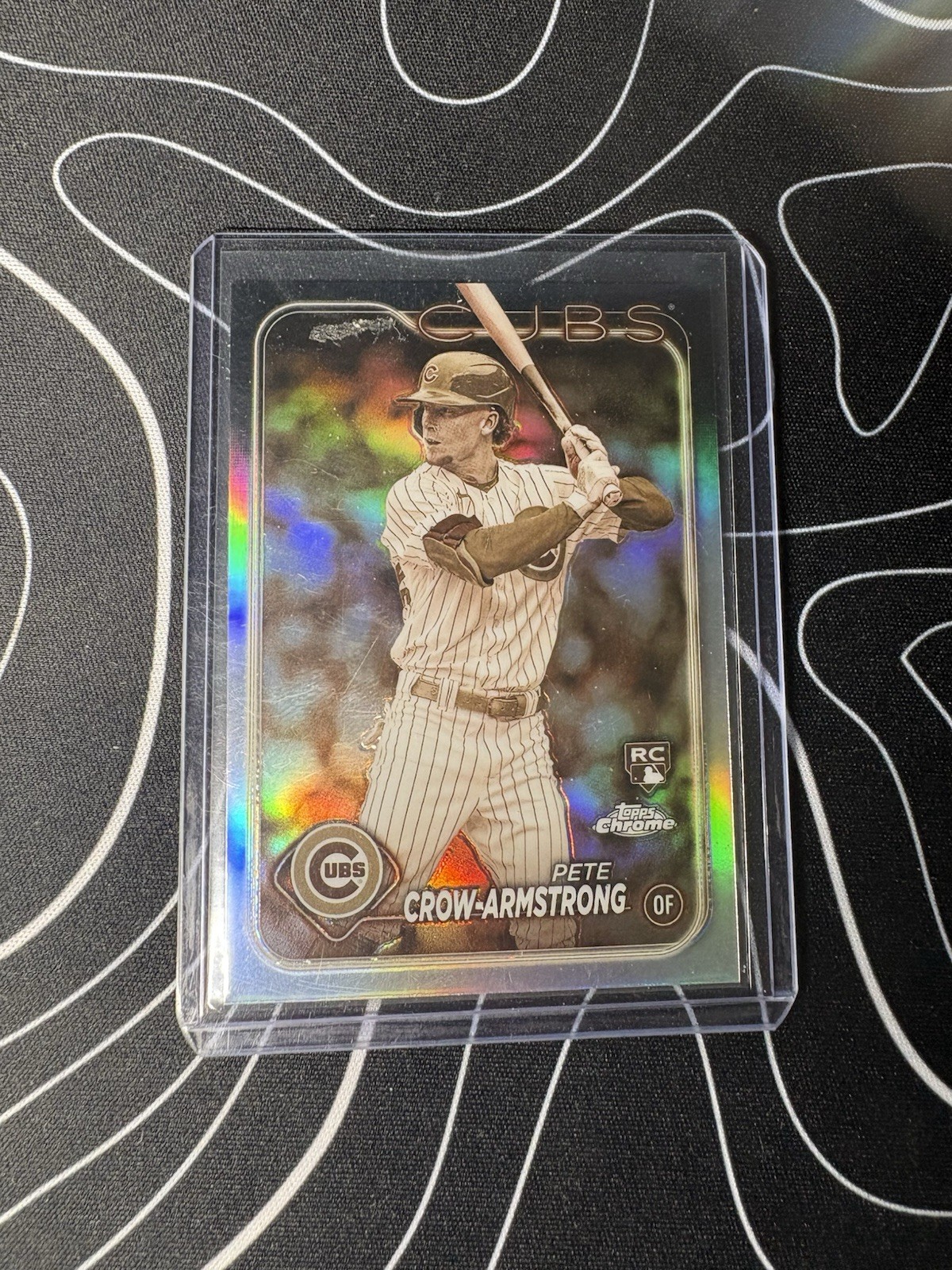 2024 Topps Chrome - Pete Crow-Armstrong #16 Sepia Refractor (RC)