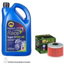 XR650 R Oil and Filter Kit Morris Race Super 4 10w40 4L Honda XR 650 2007
