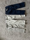 3 Pairs of Boys School Uniform Dress Pants, Sizes 6 and 7, Khaki and Navy