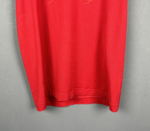 PAUL&SHARK YACHTING rotes kurzärmliges T-Shirt mit großem Logo aus Baumwolle Größe L - Bild 8 von 13