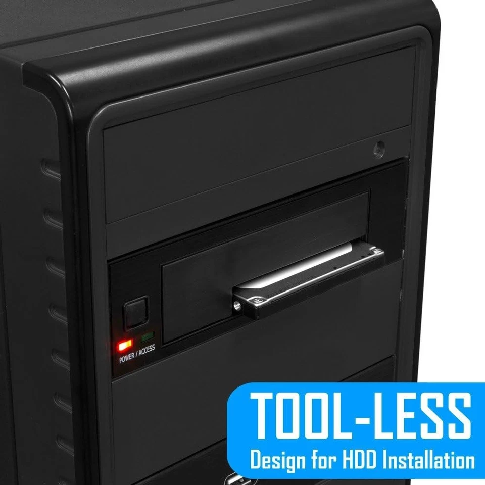 SATA Hard Drive Backplane Enclosure for 2.5” and 3.5” HDD/SSD - Hot Swappable - Image 4 of 4