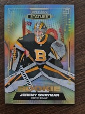 2021-22 Upper Deck Stature Rookie #162 Jeremy Swayman /399