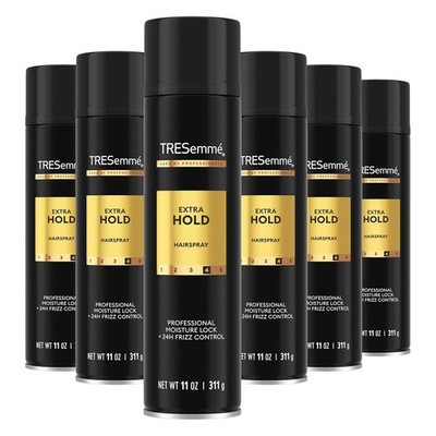 TRESemmé Extra Hold Hair Spray 6 Count Maximum Hold Strong Hold Hair Spray for
