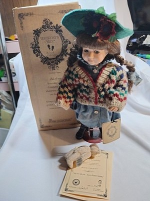 Boyds Bears Resin JUDY DEE W/ JOHN Polyresin Porcelain Doll Bear Child 4816