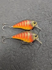(2) Lucky Craft Takahiro Omori LC RTO 2.0 Crankbait Fishing Lures Lot Of 2