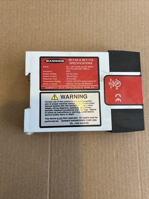 Banner IM-T-9A Interface Safety Relay Module