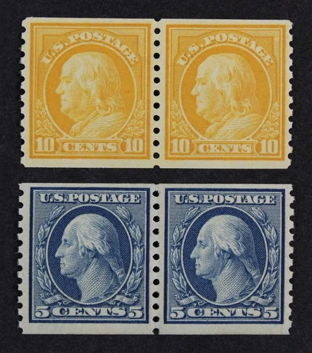 CKStamps: US Stamps Collection Scott#496 Mint NH OG #497 Mint H OG