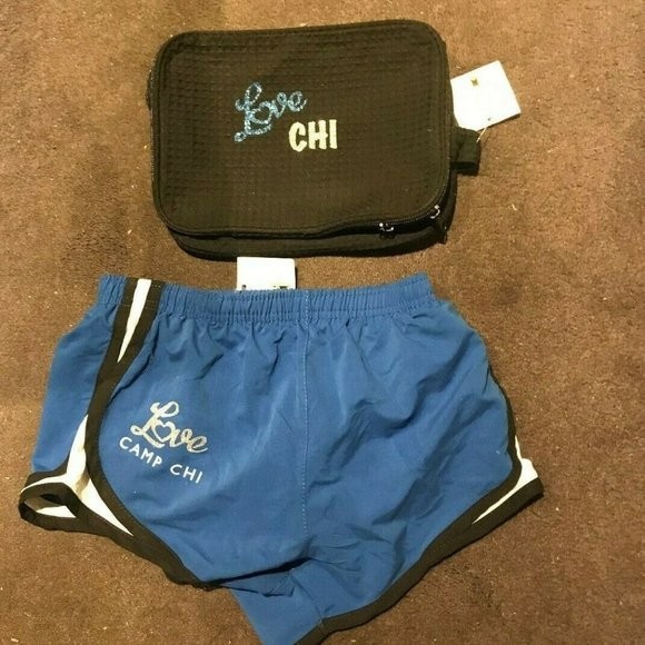 LIKEWEAR CAMP CHI SHORTS AND COSMETIC BAG SIZE SMALL