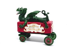 "Golden Age of Chivalry" Circus Wagon Kit for Model Train Scenery in HO Scale