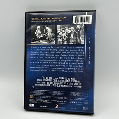 The Wild, Wild Planet 1966 DVD Tony Russell Lisa Gastoni Anthony