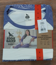 Eddie Bauer Sleep Purple Women's 2-Piece Ultrasoft Sleep Set Size M