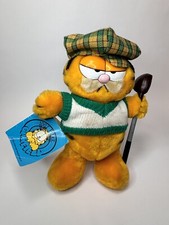 Garfield 1981 Golfer 8  Plush W/ Tags
