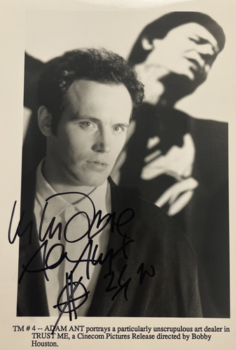 RARE Signed 8x10 Photo ADAM ANT Autographed TRUST ME Movie Promo Press Kit - Picture 3 of 5