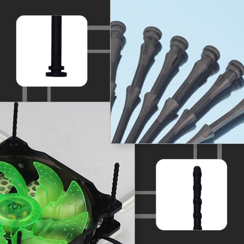 20 PCS PC Case Cooling Fan Screw PC Case Air Cooler Screw PC Case Fan Screw - Photo 5/12