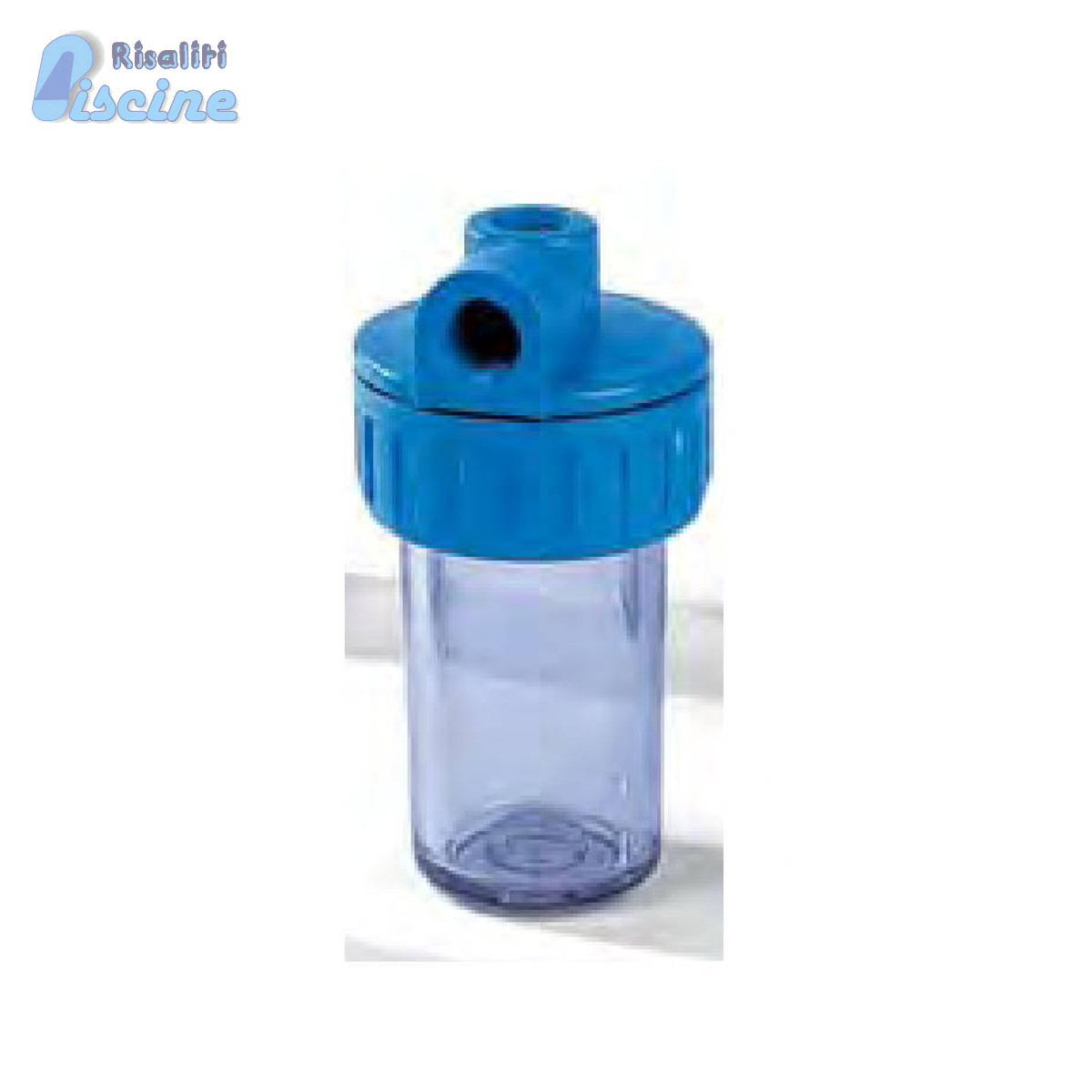 Portafiltro Acqua 5" Attacchi 1/2" a Gomito - Kit Filtrazione Domestica