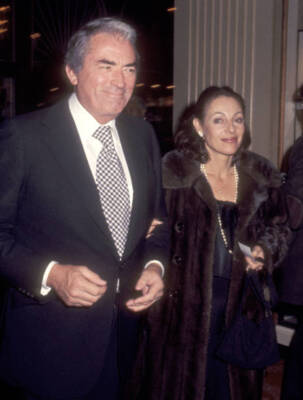 Gregory Peck and wife Veronique Peck at the Fifth Annual American - Old ...