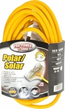 Southwire 25 Foot Yellow Indoor/Outdoor Extension Cord, 12 Gauge, 15 Amp/300V