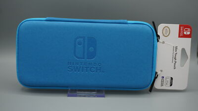 Nintendo Switch Tasche Hori Offiziell N blau türkis original