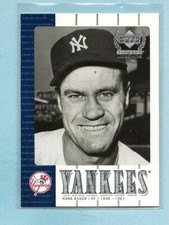 HANK BAUER - 2000 Upper Deck Yankee Legends - #31 - Comb. Shipping