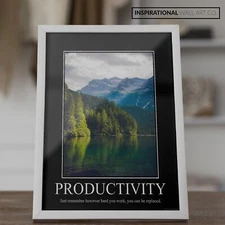 Demotivational Poster Funny Wall Art Poster Print Artwork Decor Office Sarcastic