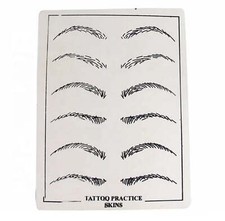 Soft Silicone Eyebrow Training Skin