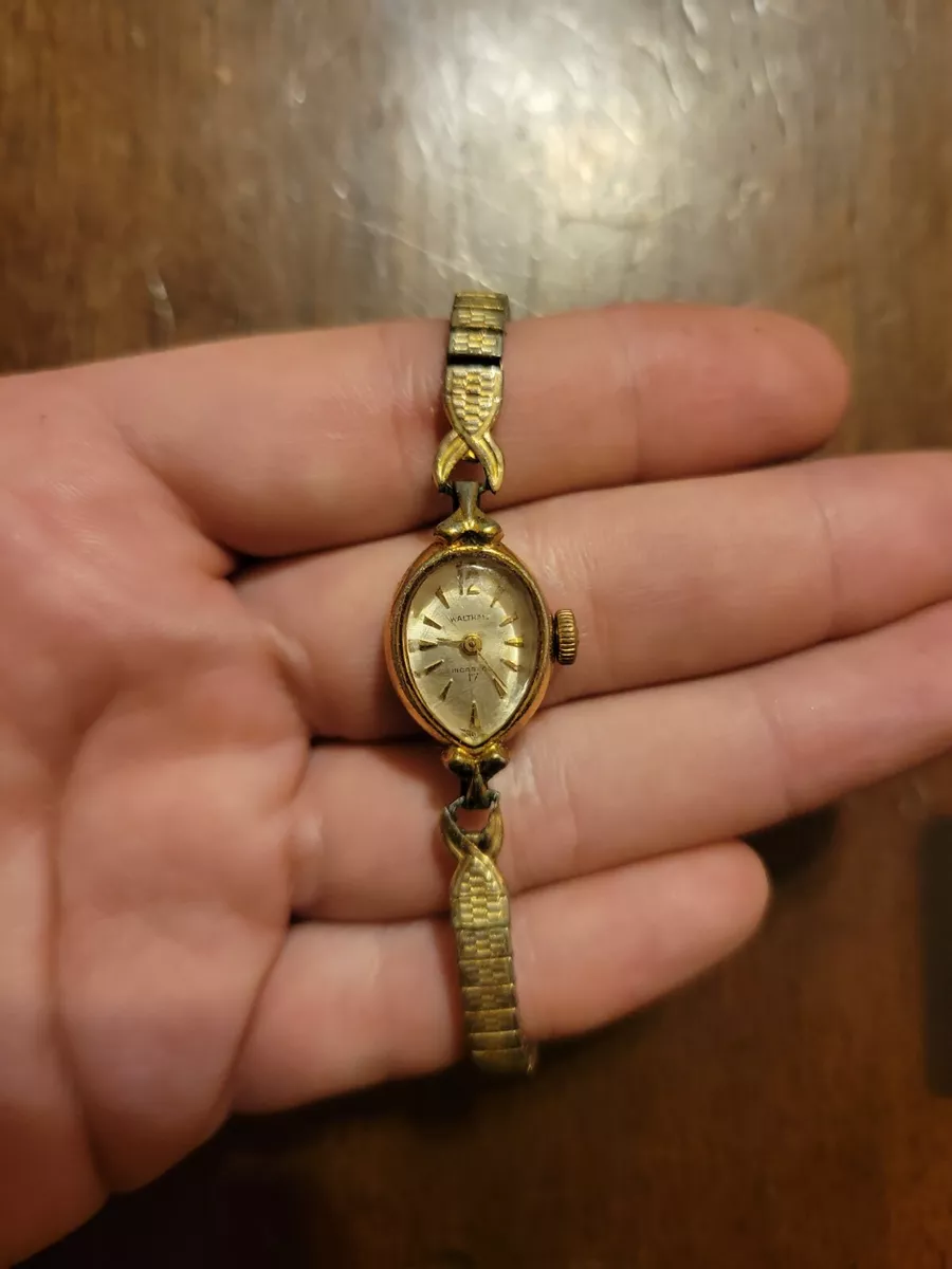 Waltham 17 jewels wrist watch hot sale