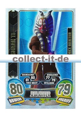 Force Attax Serie 5 - 167 - SHAAK TI - Jedi-Ritter - Force Meister