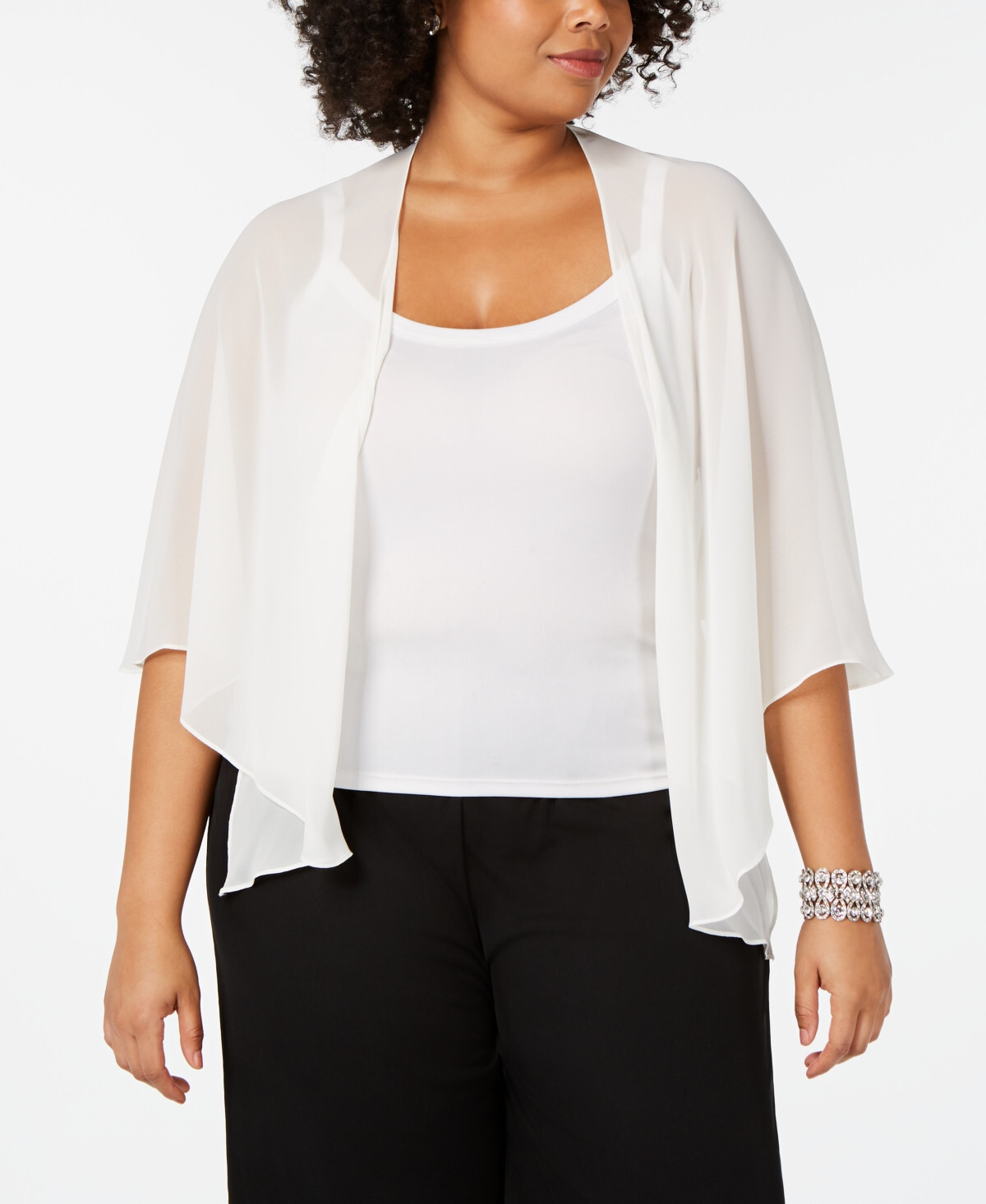 Многоразовая шаль SL Fashions Plus, цена 59 долларов США, Размер 1X/2X # 14A 2089