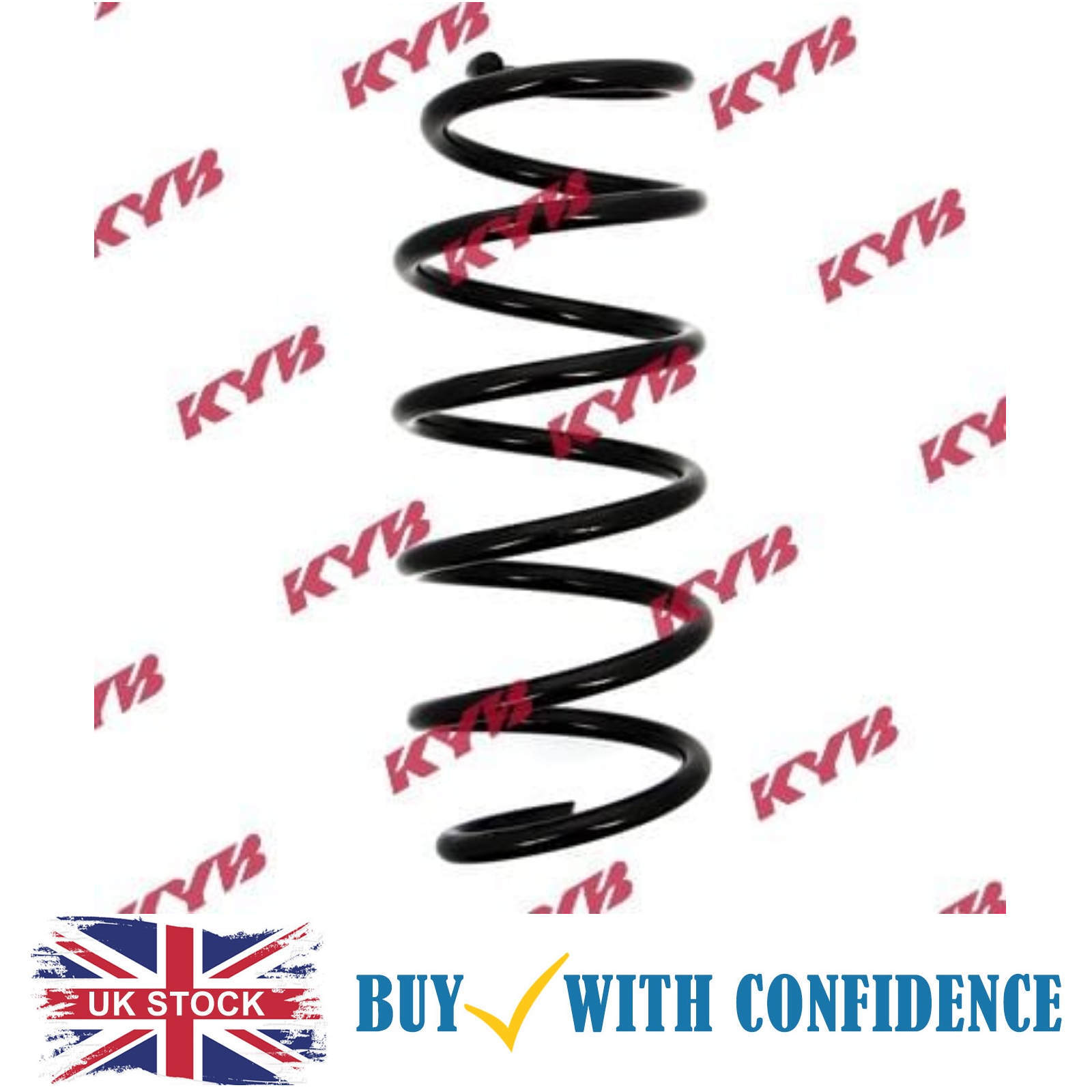 Fits KYB KYBRA1070 Coil spring RA1070 Coil spring front L/R fits: CHEVROLET TRA - Image 6