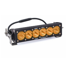 Baja Designs 10" OnX6+ Straight Factory Amber Driving/Combo Beam LED Light Bar