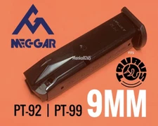 MecGar MAGAZINE 9mm 10 Round BLUED for TAURUS PT-92 PT-99