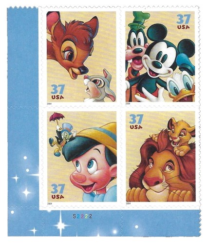 The Art Of Disney Romance USPS Stamps 20x39 Cents 2005 | eBay display picture 1